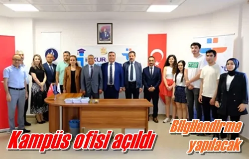 Kampüs ofisi açıldı
