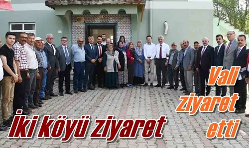 İki köyü ziyaret