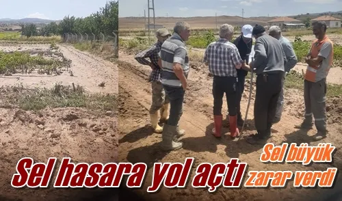 Sel hasara yol açtı