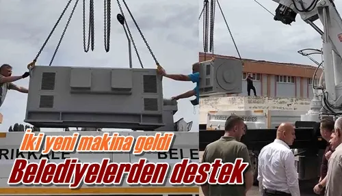 Belediyelerden destek