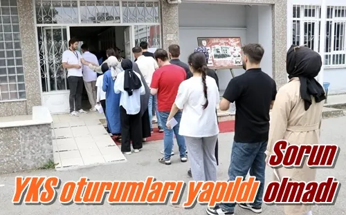 YKS oturumları yapıldı
