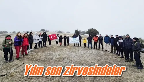 Yılın son zirvesindeler