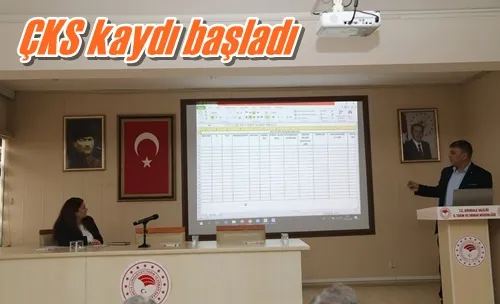 ÇKS kaydı başladı