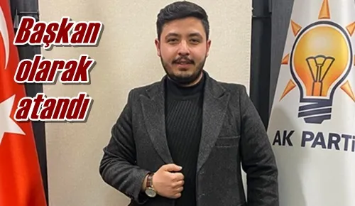 Başkan olarak atandı