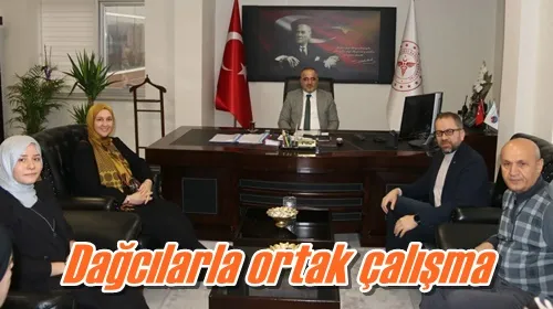 Dağcılarla ortak çalışma