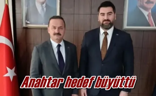 Anahtar hedef büyüttü