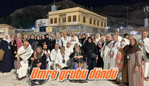 Umre grubu döndü