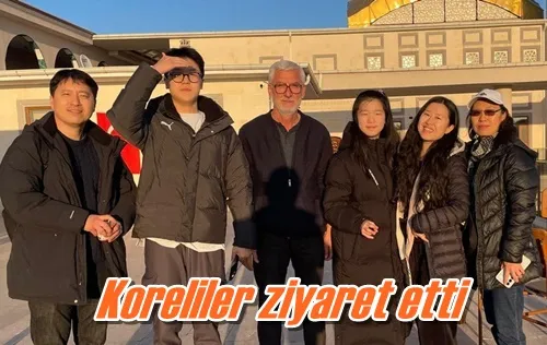 Koreliler ziyaret etti