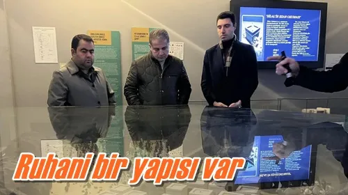 Ruhani bir yapısı var