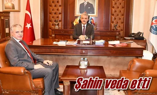 Şahin veda etti