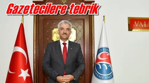 Gazetecilere tebrik