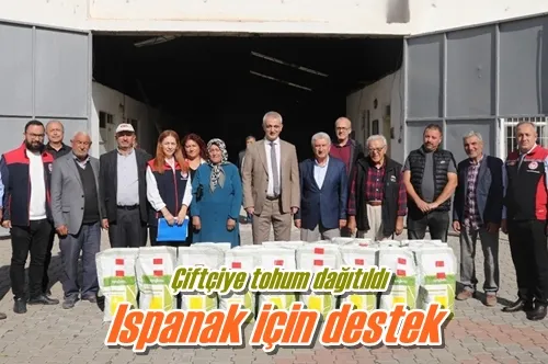 Ispanak için destek