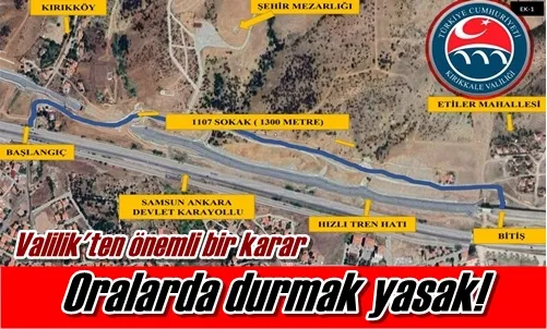 Oralarda durmak yasak!