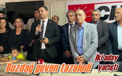 Bozdağ güven tazeledi