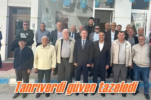 Tanrıverdi güven tazeledi