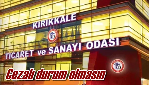 Cezalı durum olmasın