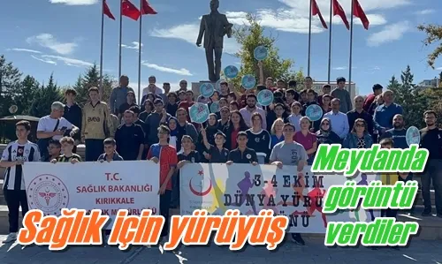 Sağlık için yürüyüş