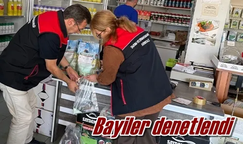 Bayiler denetlendi