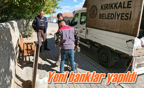 Yeni banklar yapıldı