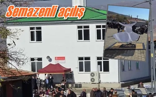 Semazenli açılış