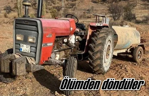 Ölümden döndüler