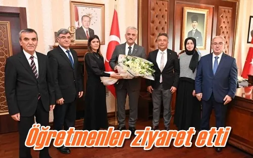 Öğretmenler ziyaret etti