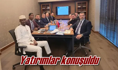 Yatırımlar konuşuldu