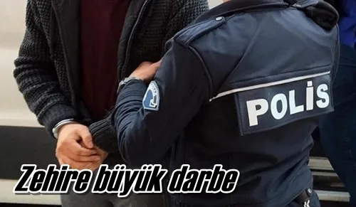 Zehire büyük darbe