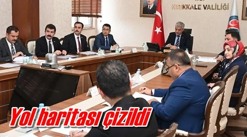 Yol haritası çizildi