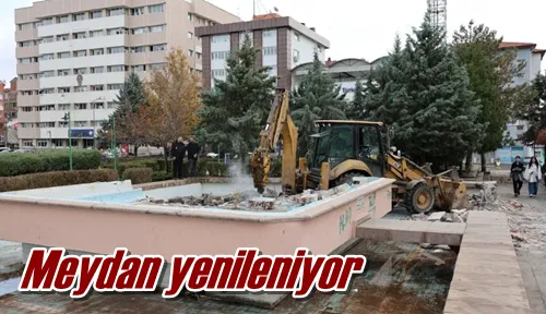 Meydan yenileniyor