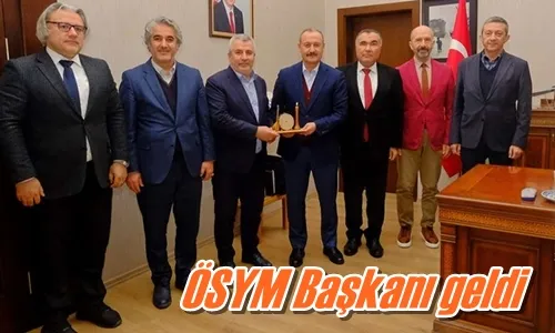ÖSYM Başkanı geldi