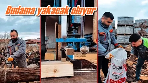 Budama yakacak oluyor
