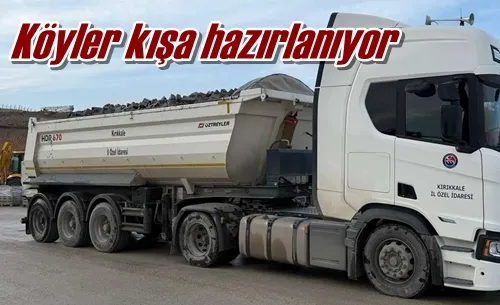 Köyler kışa hazırlanıyor