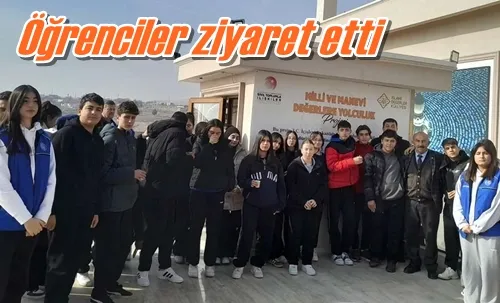 Öğrenciler ziyaret etti