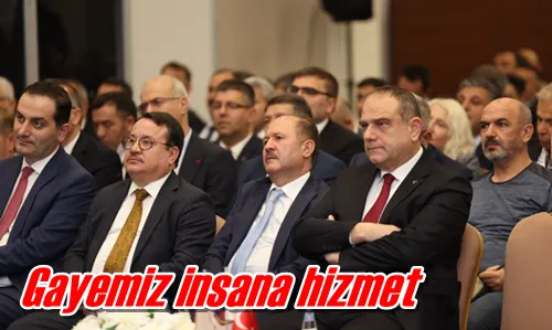 Gayemiz insana hizmet
