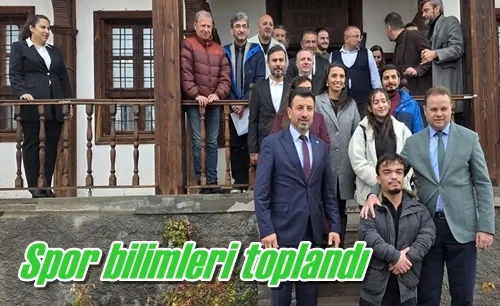 Spor bilimleri toplandı