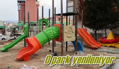 O park yenileniyor