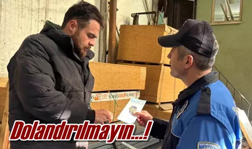Dolandırılmayın…!