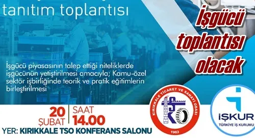 İşgücü toplantısı olacak