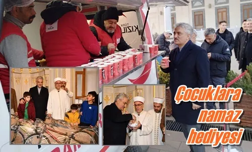 Çocuklara namaz hediyesi