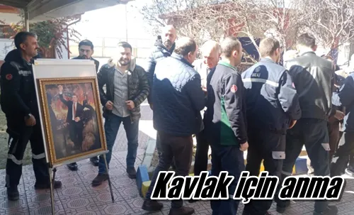 Kavlak için anma