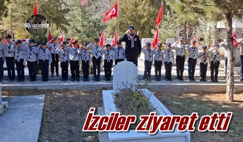 İzciler ziyaret etti