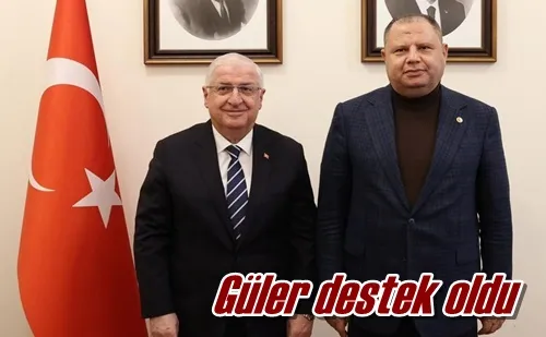 Güler destek oldu