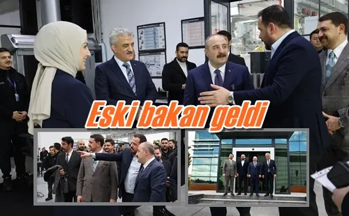 Eski bakan geldi