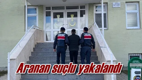 Aranan suçlu yakalandı