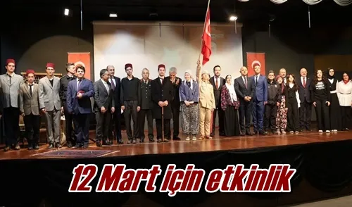 12 Mart için etkinlik