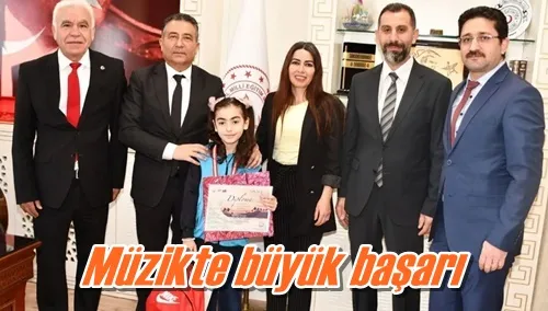 Müzikte büyük başarı