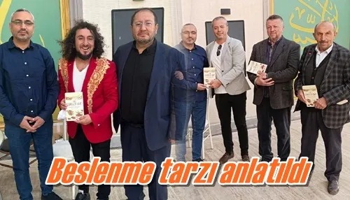 Beslenme tarzı anlatıldı