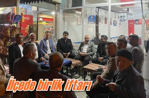 İlçede birlik iftarı