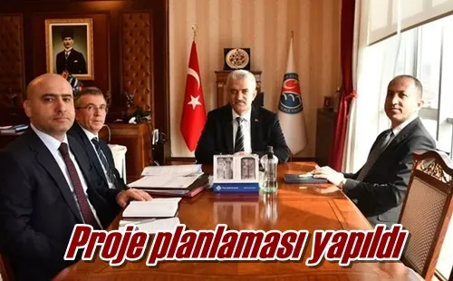 Proje planlaması yapıldı